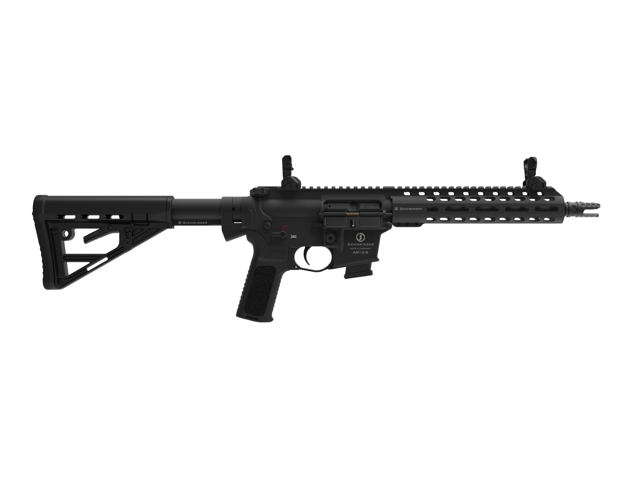 Halbautomat Schmeisser AR15-9 S4F Black 10.5" 9mm Para