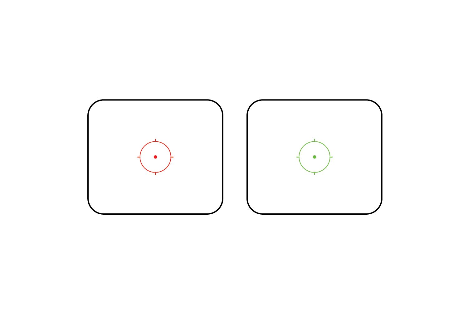 Mauser RD1 Red / Green Dot 1x35 für Kleinkaliber Waffen
