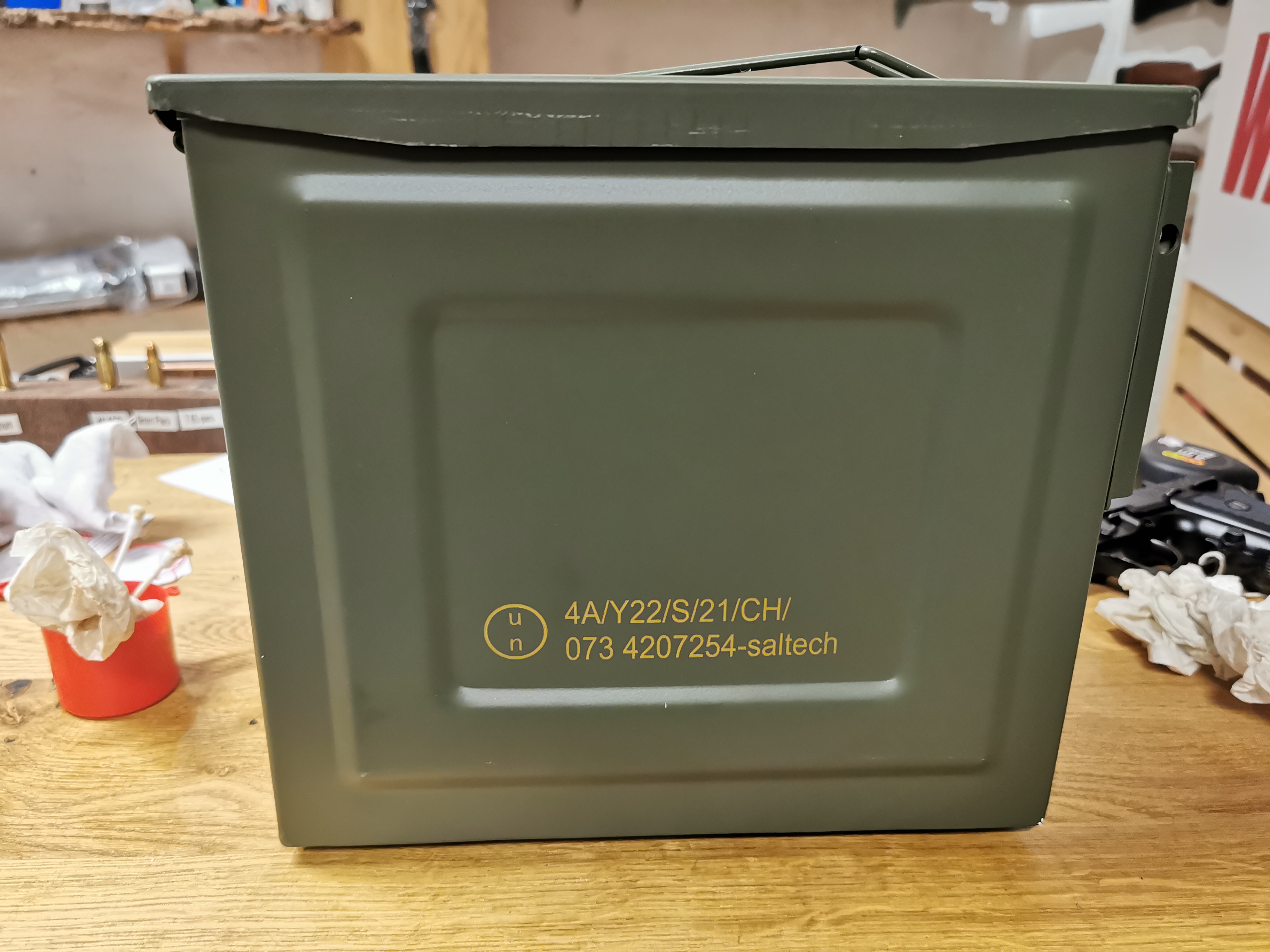 Original Saltech Munitionskiste Switzerland