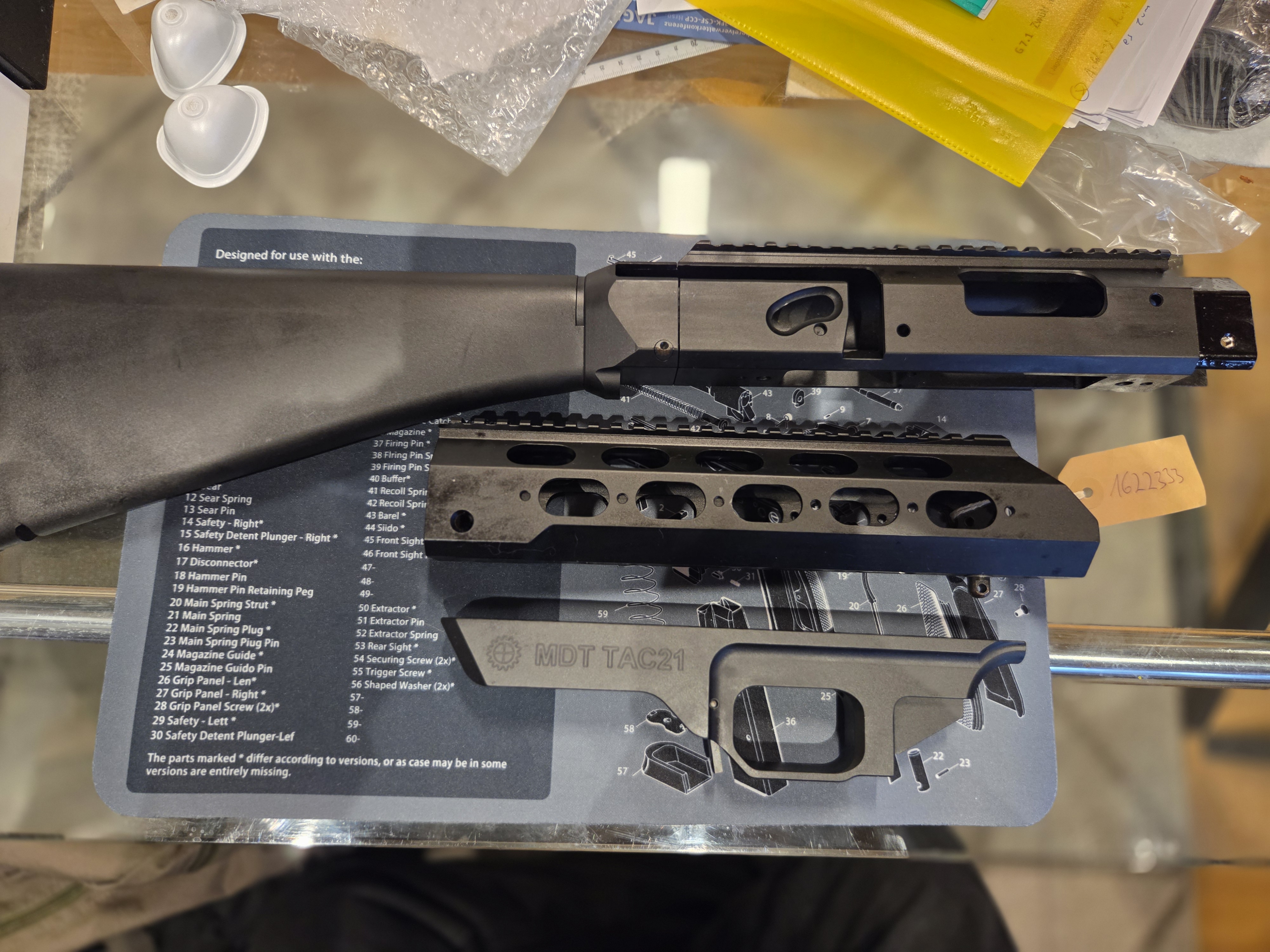 Ausstellungsstück Chasis System Remington 700 SA MDT TAC 21 Gen 1 long Action für Scharfschützengewehr