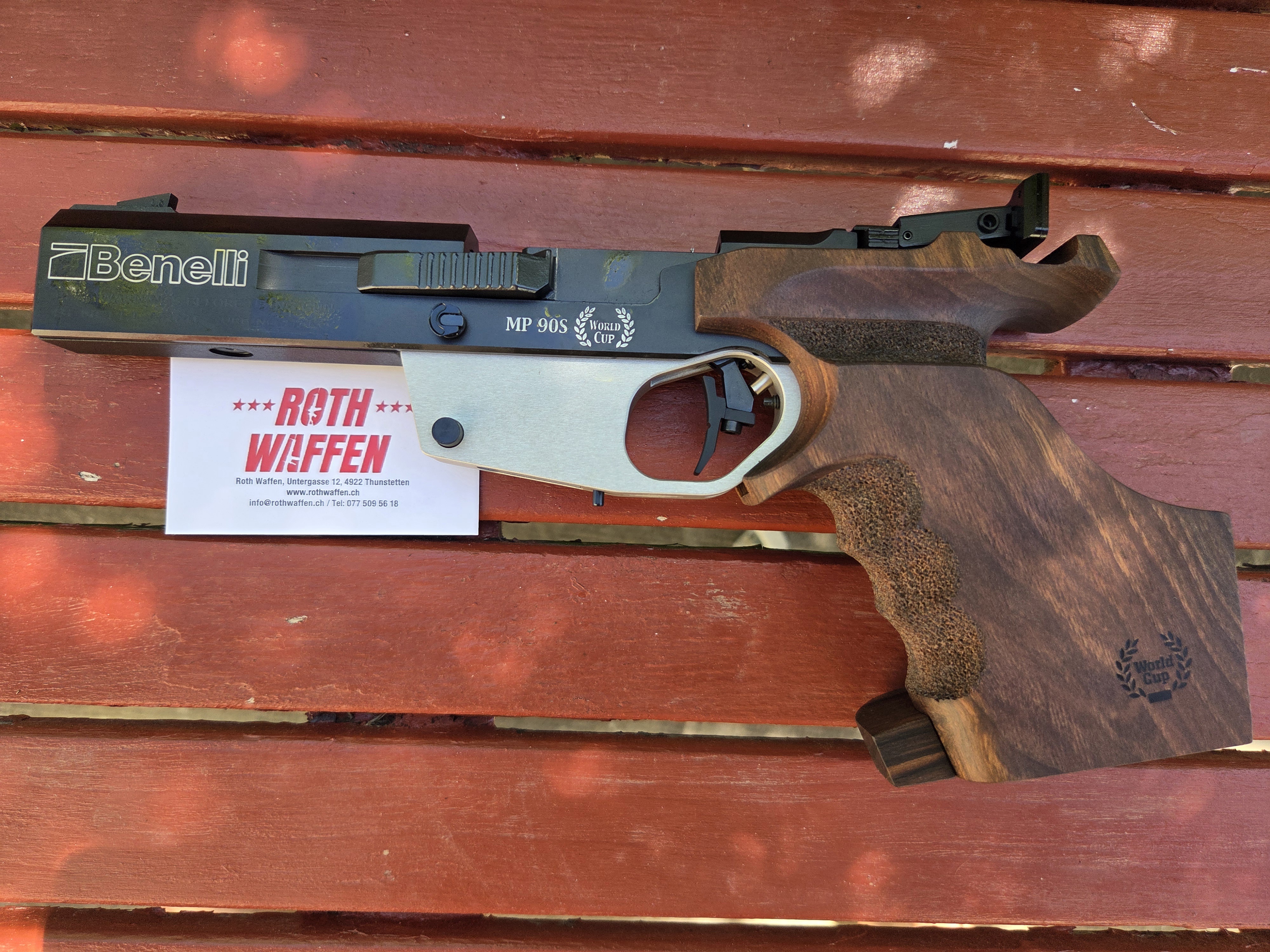 Benelli Pistole MP 90 S World Cup Kaliber .22LR
