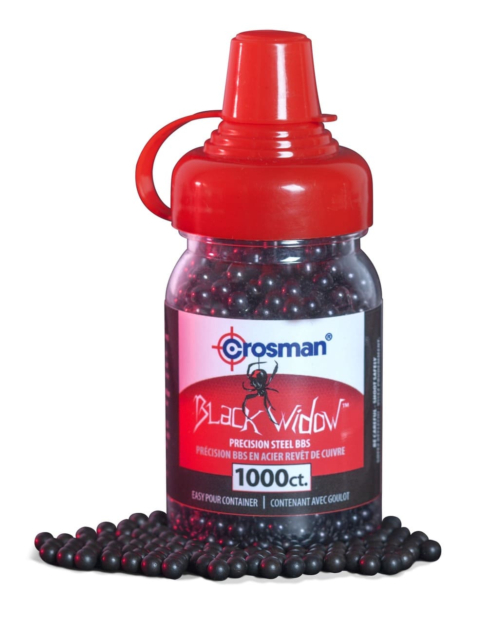 Stahlrundkugeln BB’S Crosman Black Widow 1000 Stück 4.5 mm