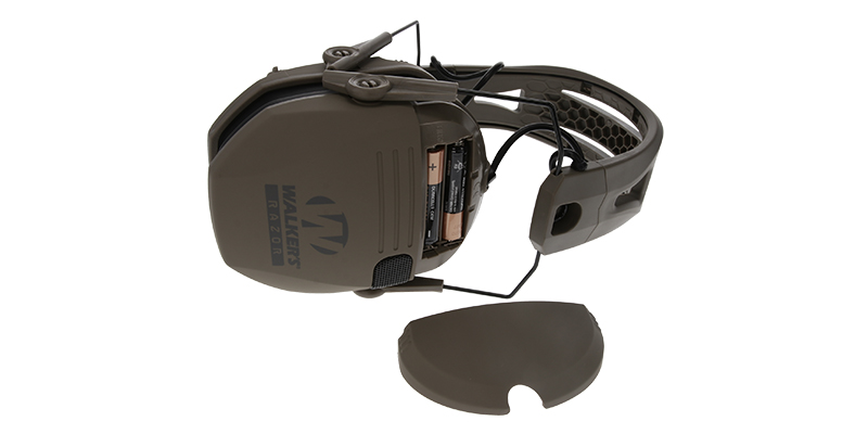 Walkers elektronischer Gehörschützer Razor Tacti-Grip Farbe Schwarz