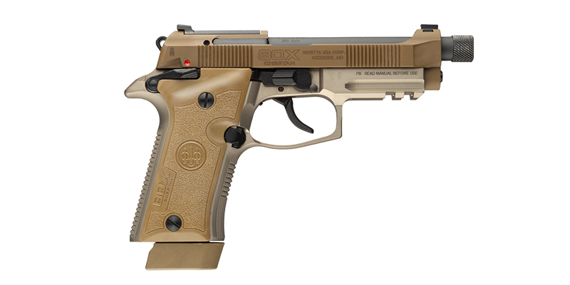 Pistole Beretta 80X Cheetah Tactical FDE Kal. 380 Auto