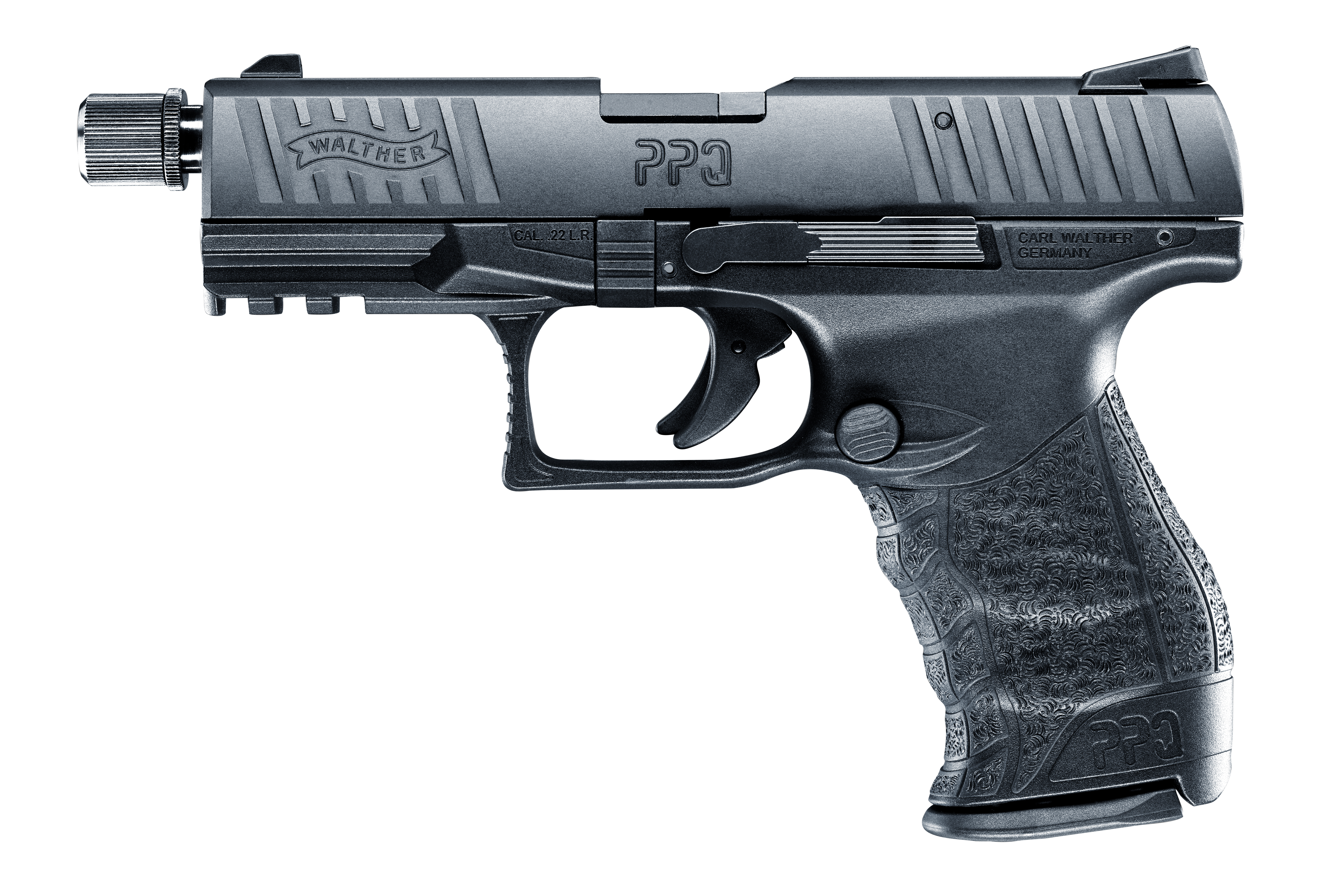 Walther PPQ M2 Kal. .22 LR Pistole 4,6", Tactical mit 1/2X28TPI Gewinde