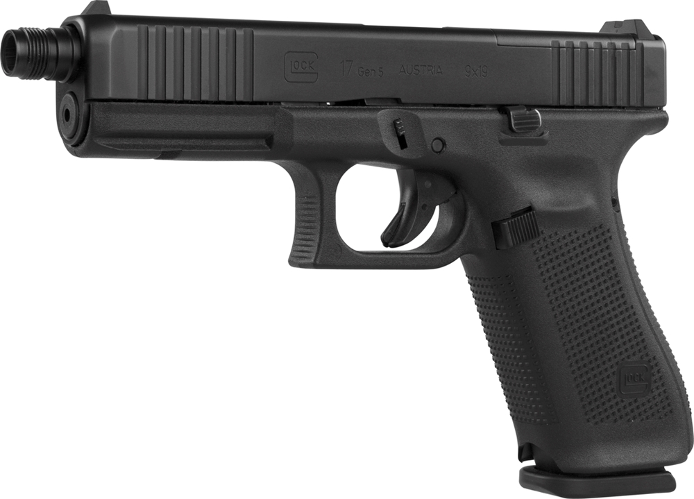 Pistole, Glock Mod. 17 Gen5 MOS/FS,Gewindel. M13.5x1 L, 9x19
