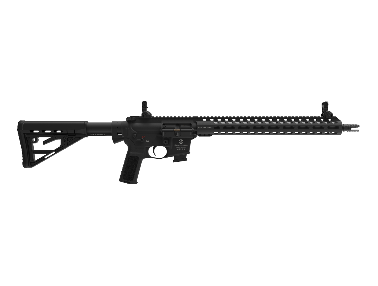 Halbautomat Schmeisser AR15-9 M5FL Black 16.75" 9mm Para