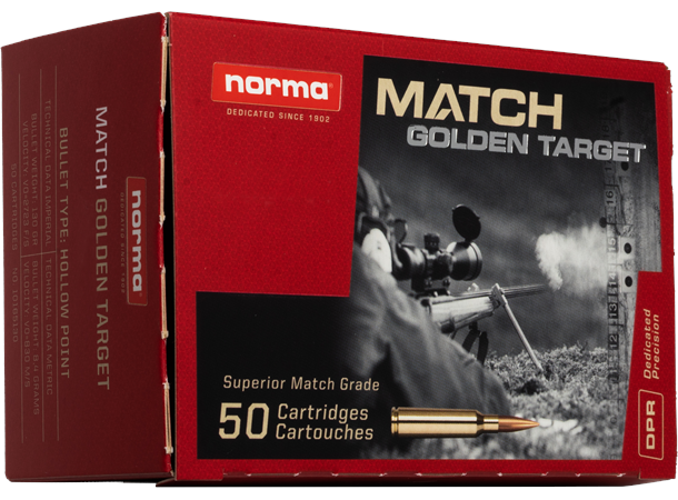 Norma Range & Training FMJ .30-06 Springfield Match Golden Target, 50 Schuss