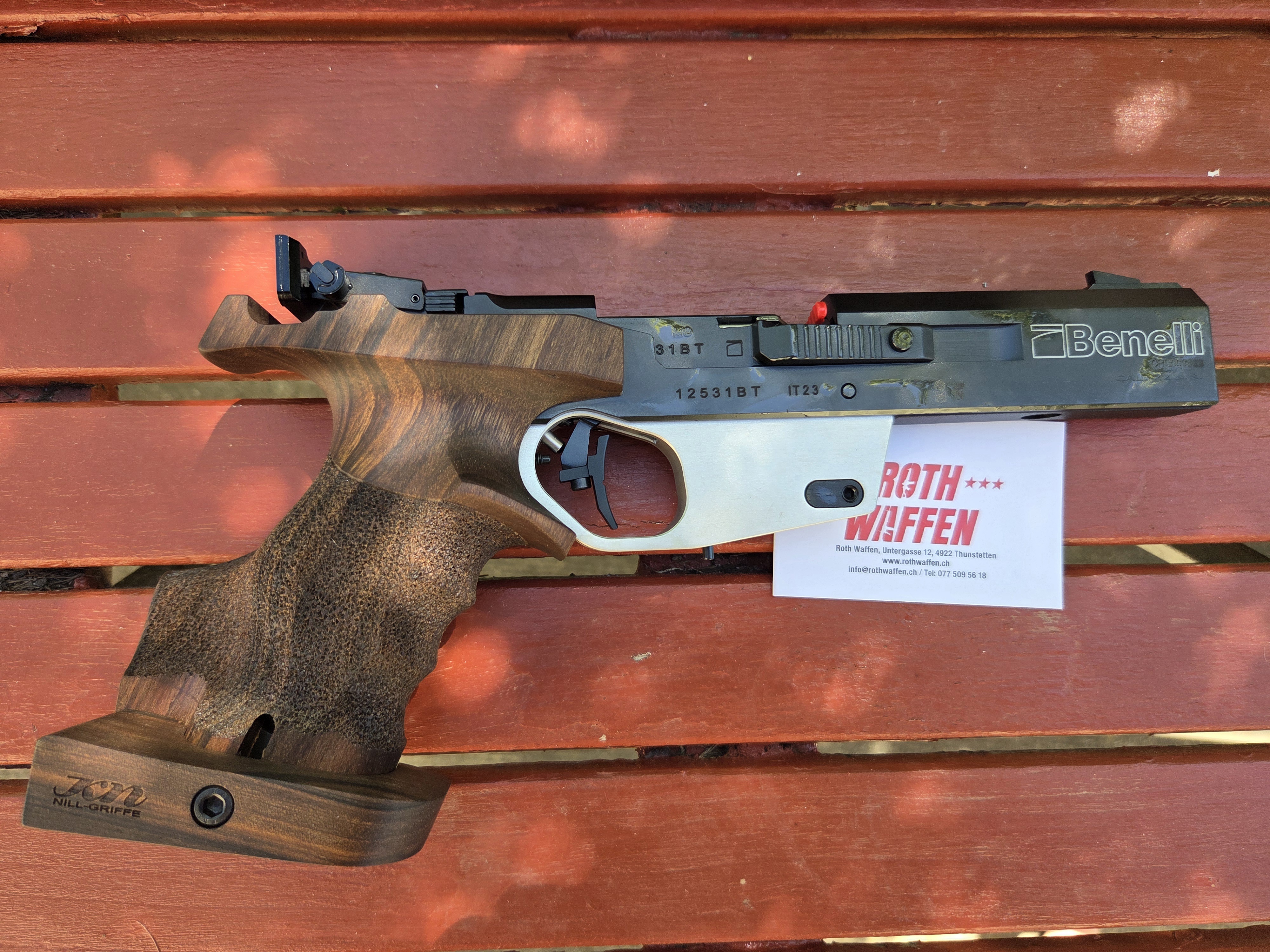 Benelli Pistole MP 90 S World Cup Kaliber .22LR