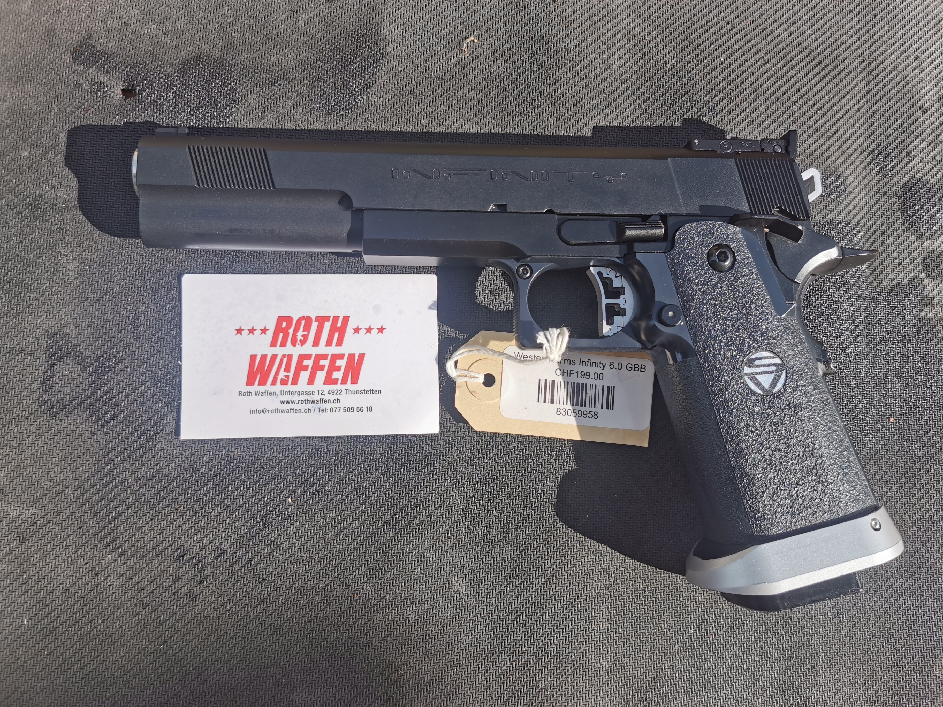 Airsoft Pistole Western Arms Infinity 6.0 GBB