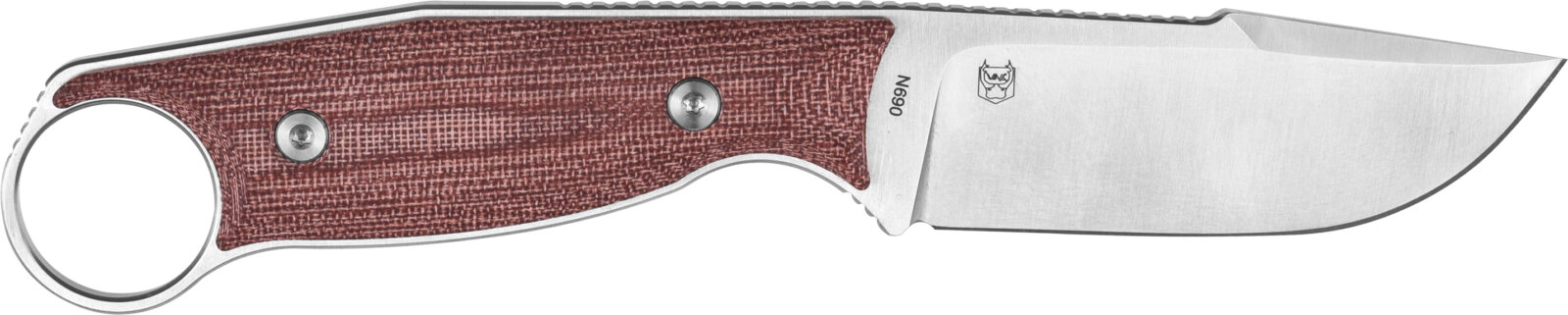 Real Steel Furrier Burgundy Micarta