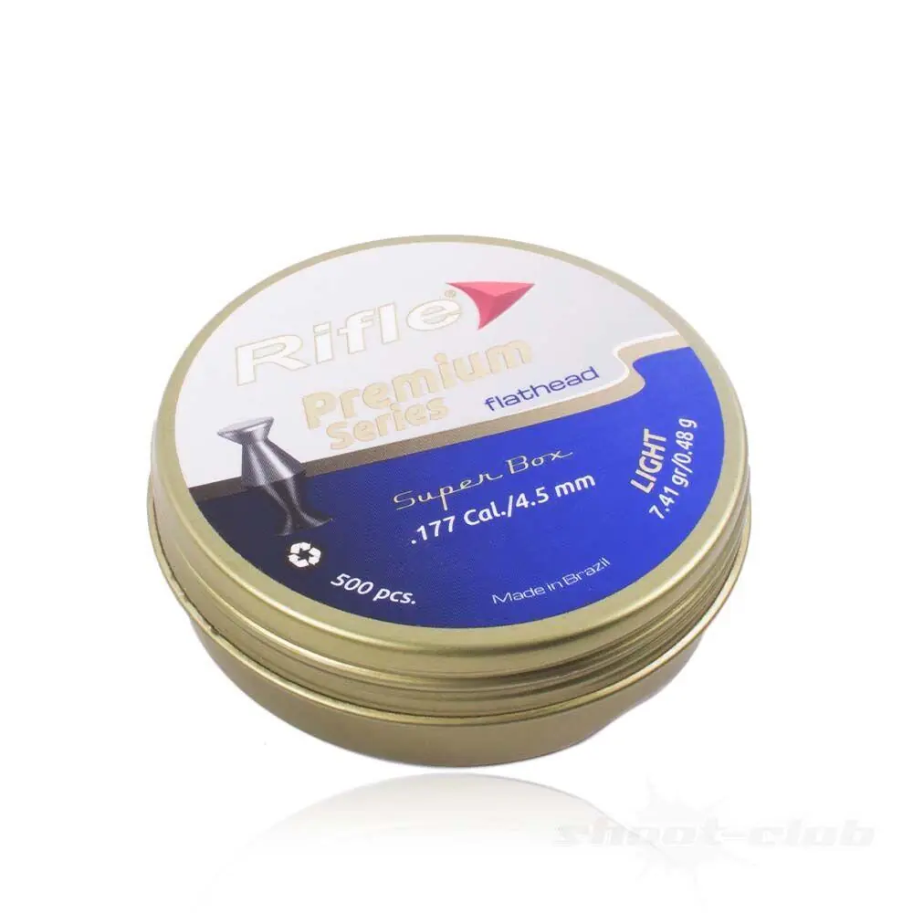 Rifle Premium Series flathead Light Diabolos 4.5mm /.177 Cal.