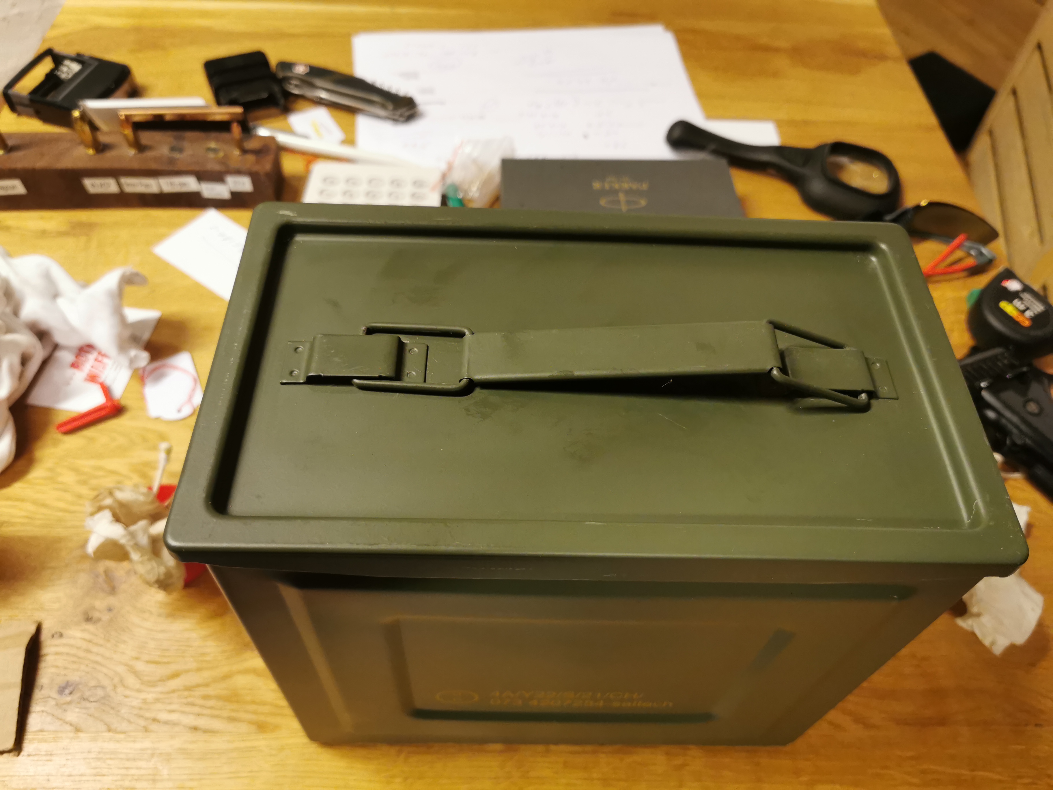 Original Saltech Munitionskiste Switzerland