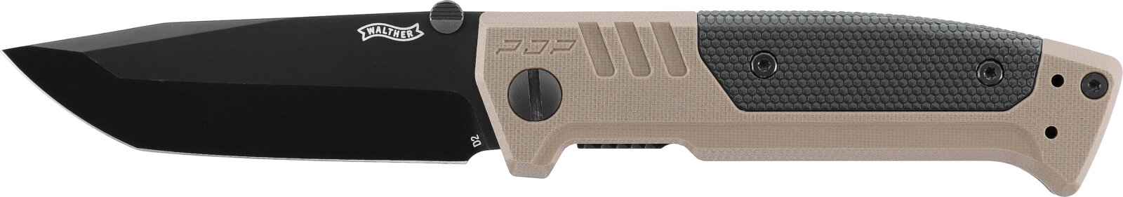 Walther Klappmesser PDP Tanto FDE