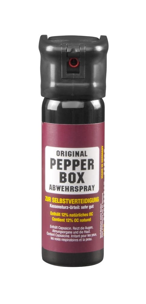 Pepper-Box gross, 63 ml mit Strahl, Flip-Top Kappe