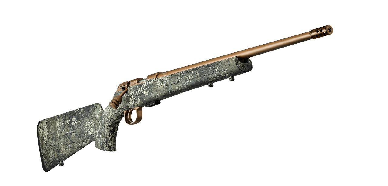 KK-Gewehr CZ 457 Hunter Strata .22 LR, LL 525mm Gewinde 1/2x20, ohne Visierung