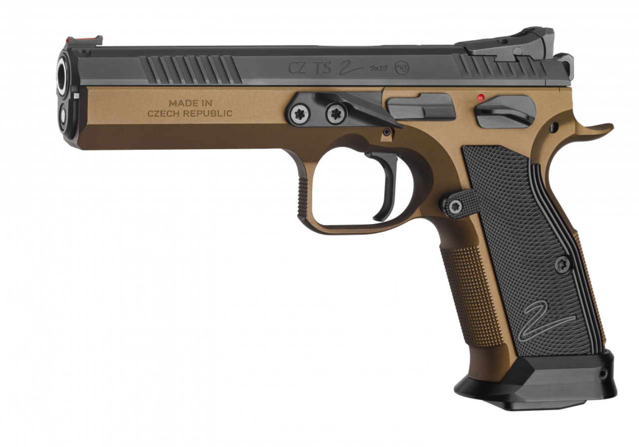 Pistole CZ TS 2 Deep Bronze 9mm Para 20-Schuss