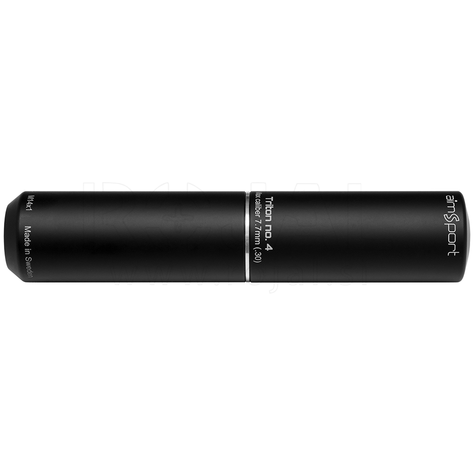 AIMSPORT Schalldämpfer Triton No 4 7.7 mm, 15x1, Gewinde