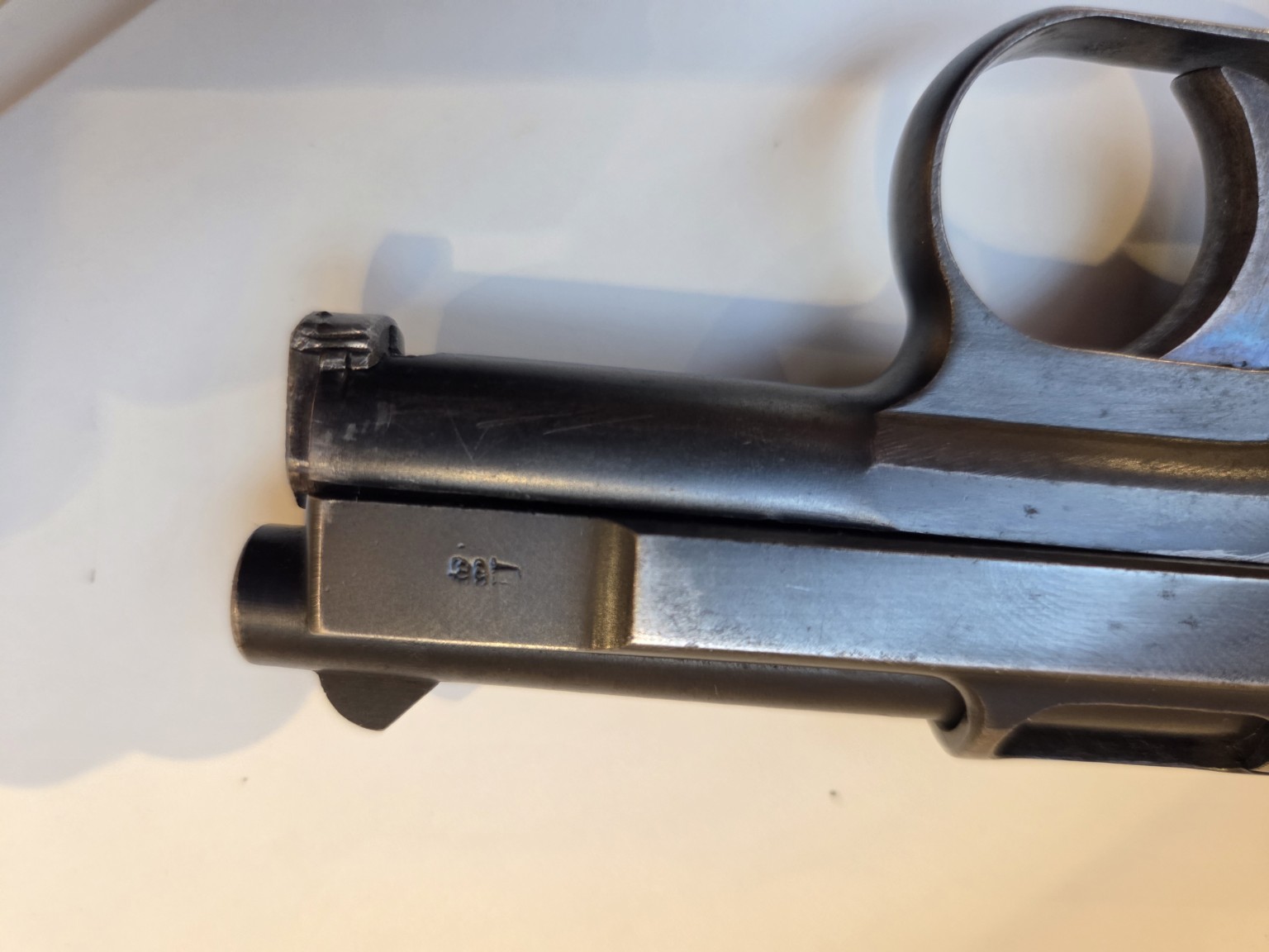 Occasion Pistole Mauser Modell 1910/14, Kaliber 6,35 Browning – Seriennummer 115401 in gutem Zustand