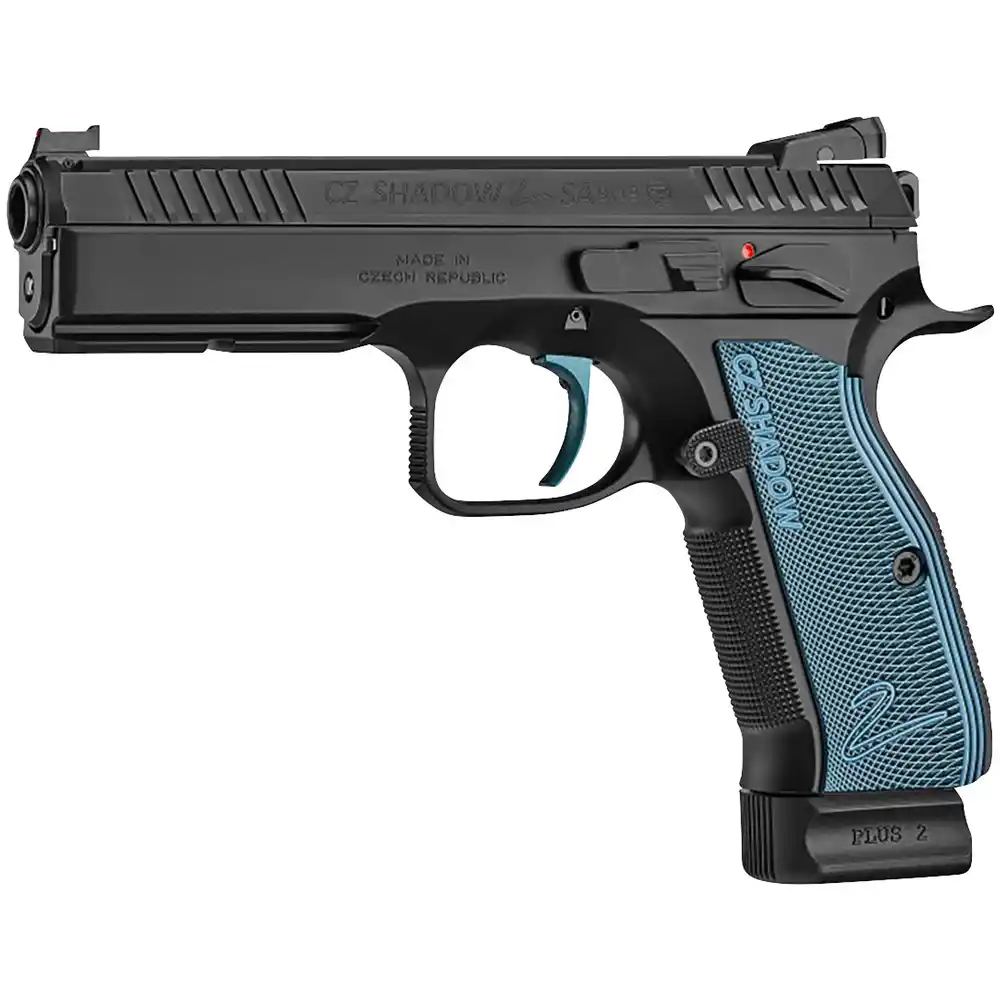 CZ PISTOLE SHADOW 2, SCHWARZ-BLAU, Kaliber 9mm Para