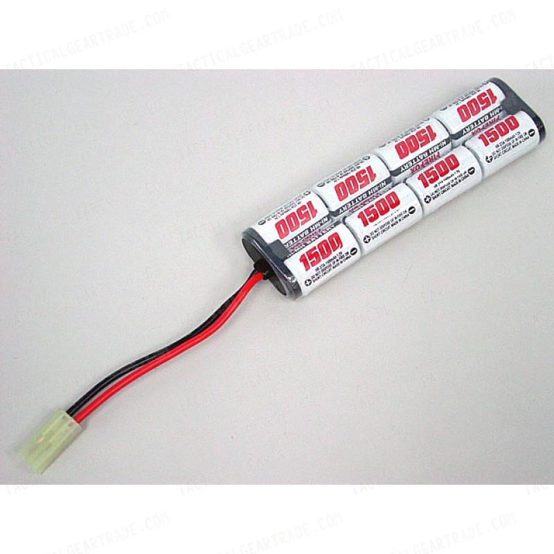 Airsoft Akku Firefox Ni-MH 9,6 V, 1500 mAH, Typ small