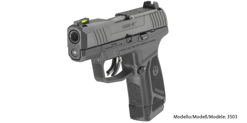 Neuwaffe Pistole Ruger MAX-9™, Kaliber 9mmPara mit leichtem Flugrost