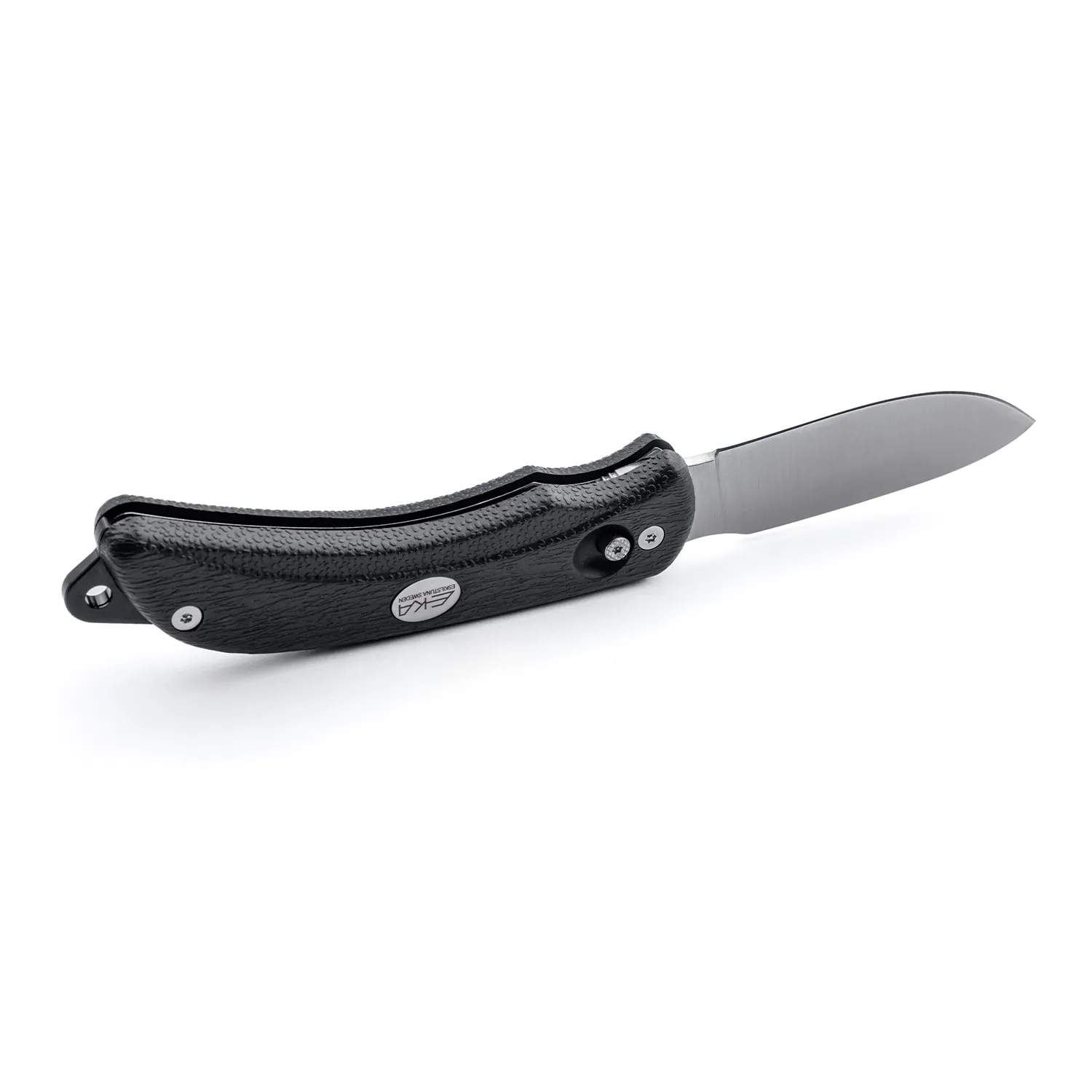 EKA SwedBlade G5 Black, Steel, mit Etui / avec etui 
