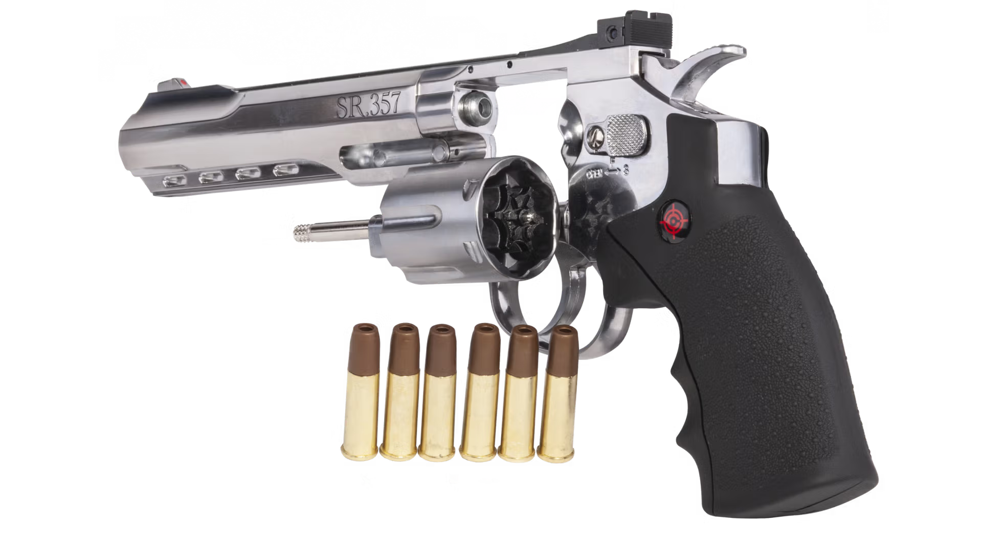 Crosman SR357 CO-2 Revolver Kal. .177, 6" Lauf, 6 Schuss BB's, 450fps