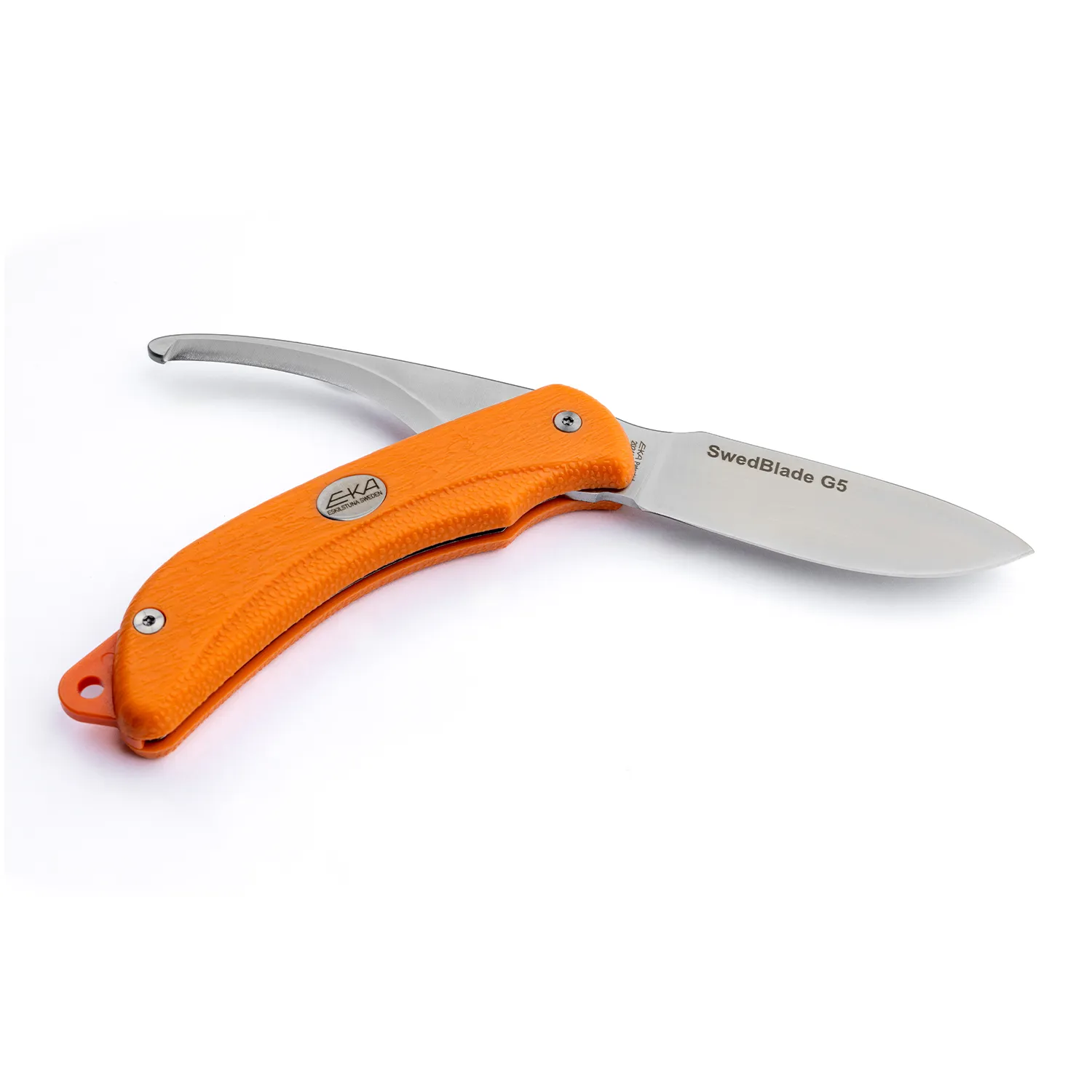 EKA SwedBlade G5 Orange, Steel, mit Etui / avec etui 