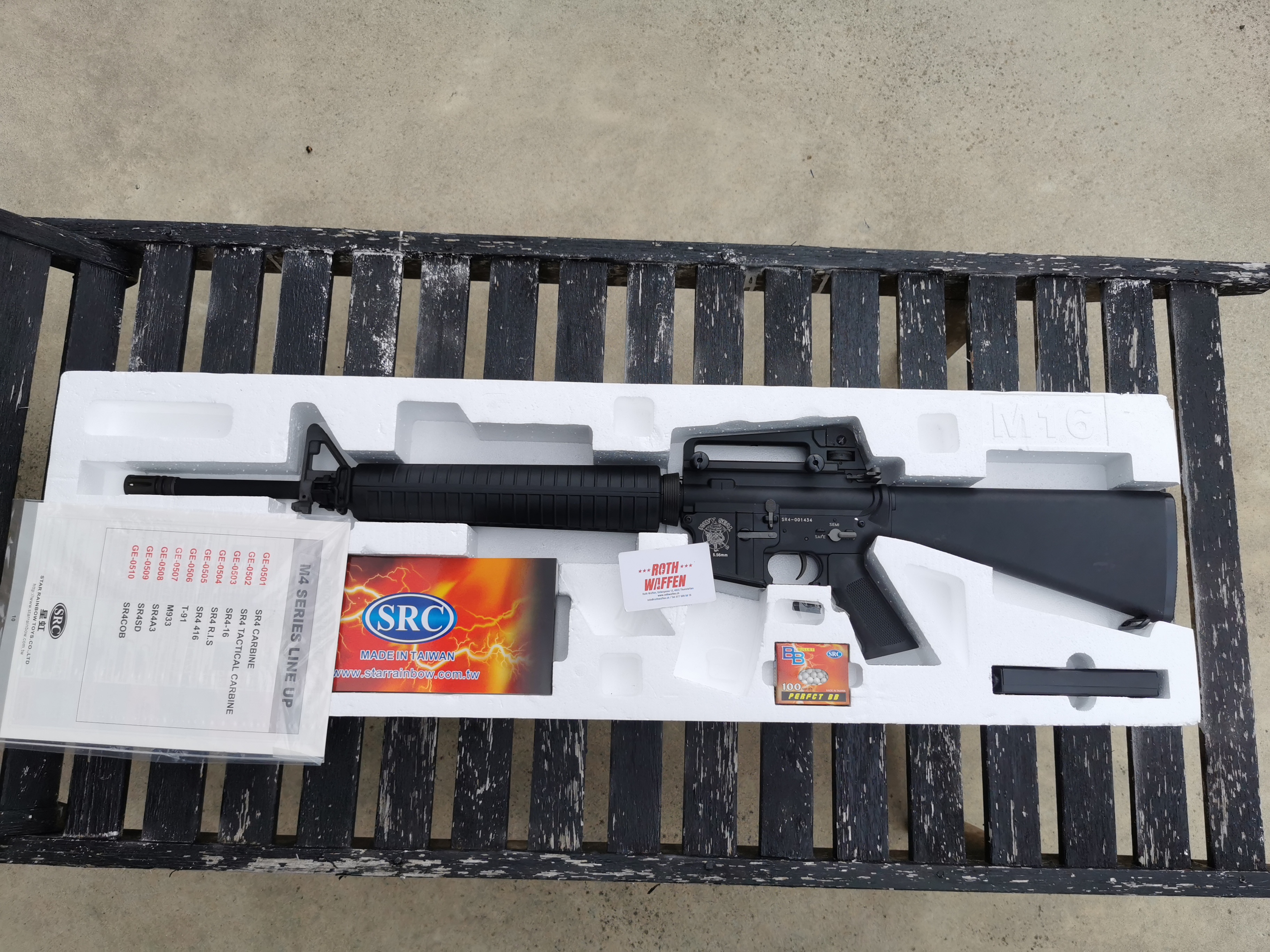Airsoft Gewehr SRC M16 A3 Gen 3 AEG/ 551
