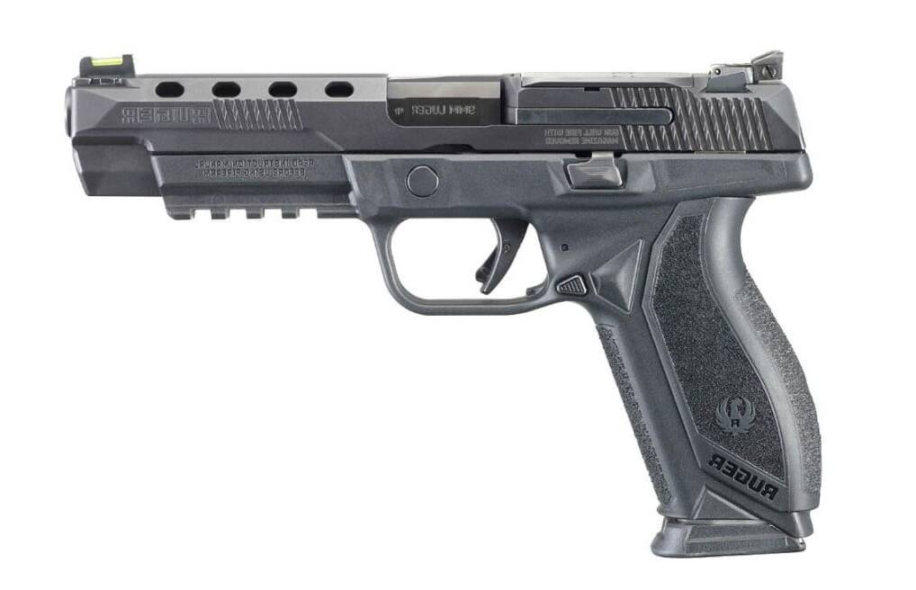  Pistole Ruger AMERICAN® PISTOL COMPETITION, Black Nitride, Kaliber 9mm Para