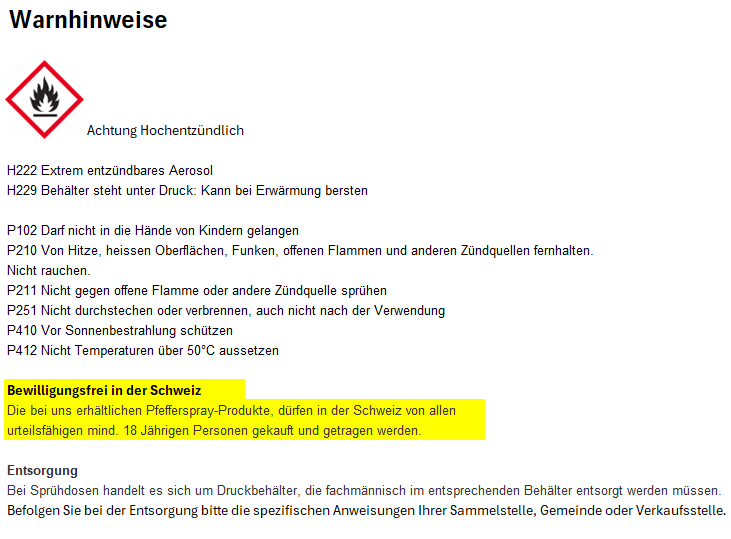 Pepper-Box TIW Color-Gel-Spray 40ml, Nicht abwaschbare Farbe, zum identifizieren