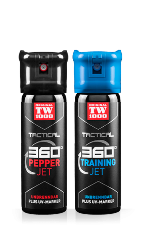 TW1000 Tactical Gel Classic Set, 45ml, 360°, UV Marker mit Flip-Top Kappe