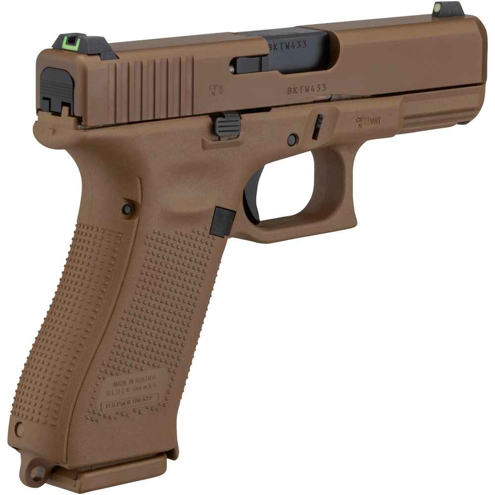 Glock Coyote 19X Generation 5, Pistole Kaliber 9mm Para