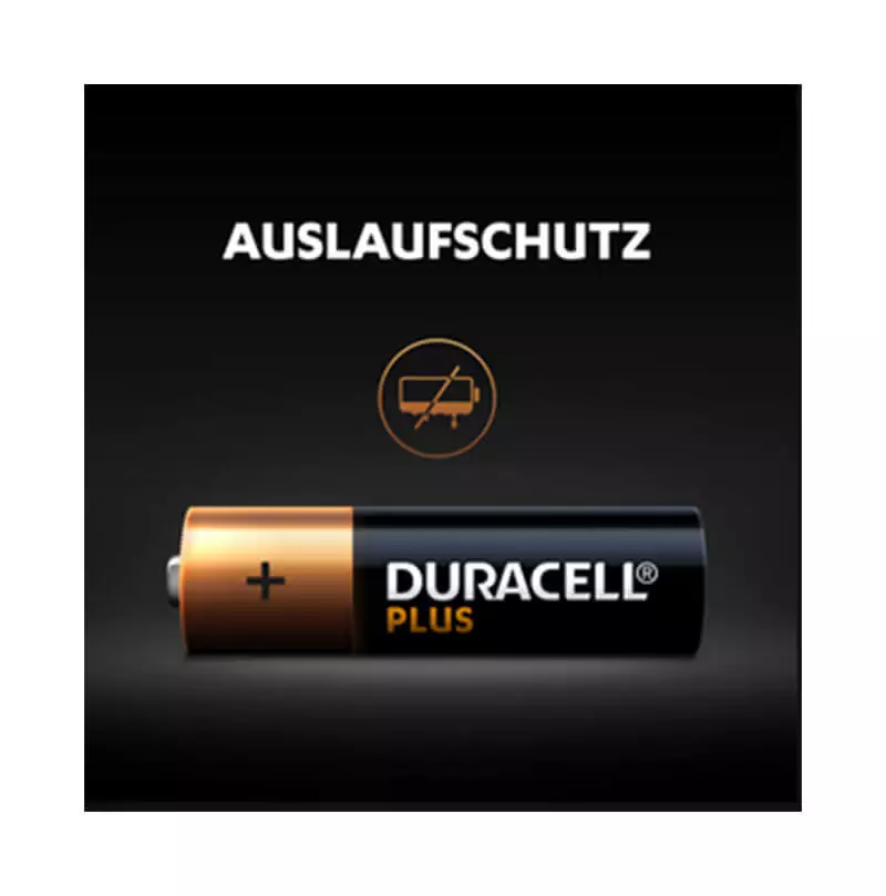 Duracell Plus AAA Batterien 20 Stück