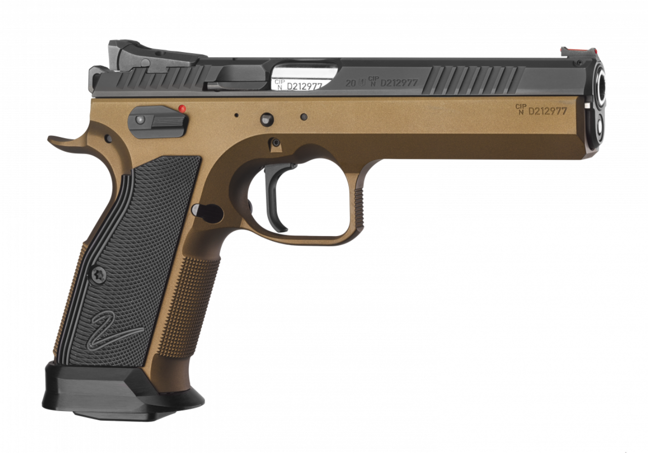 Pistole CZ TS 2 Deep Bronze 9mm Para 20-Schuss