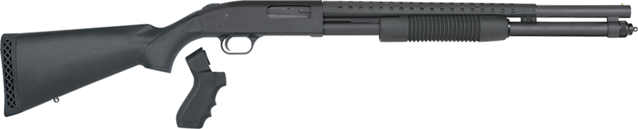 Mossberg Pumpflinte 590, Kal 12/76 20", 8+1Schuss 
