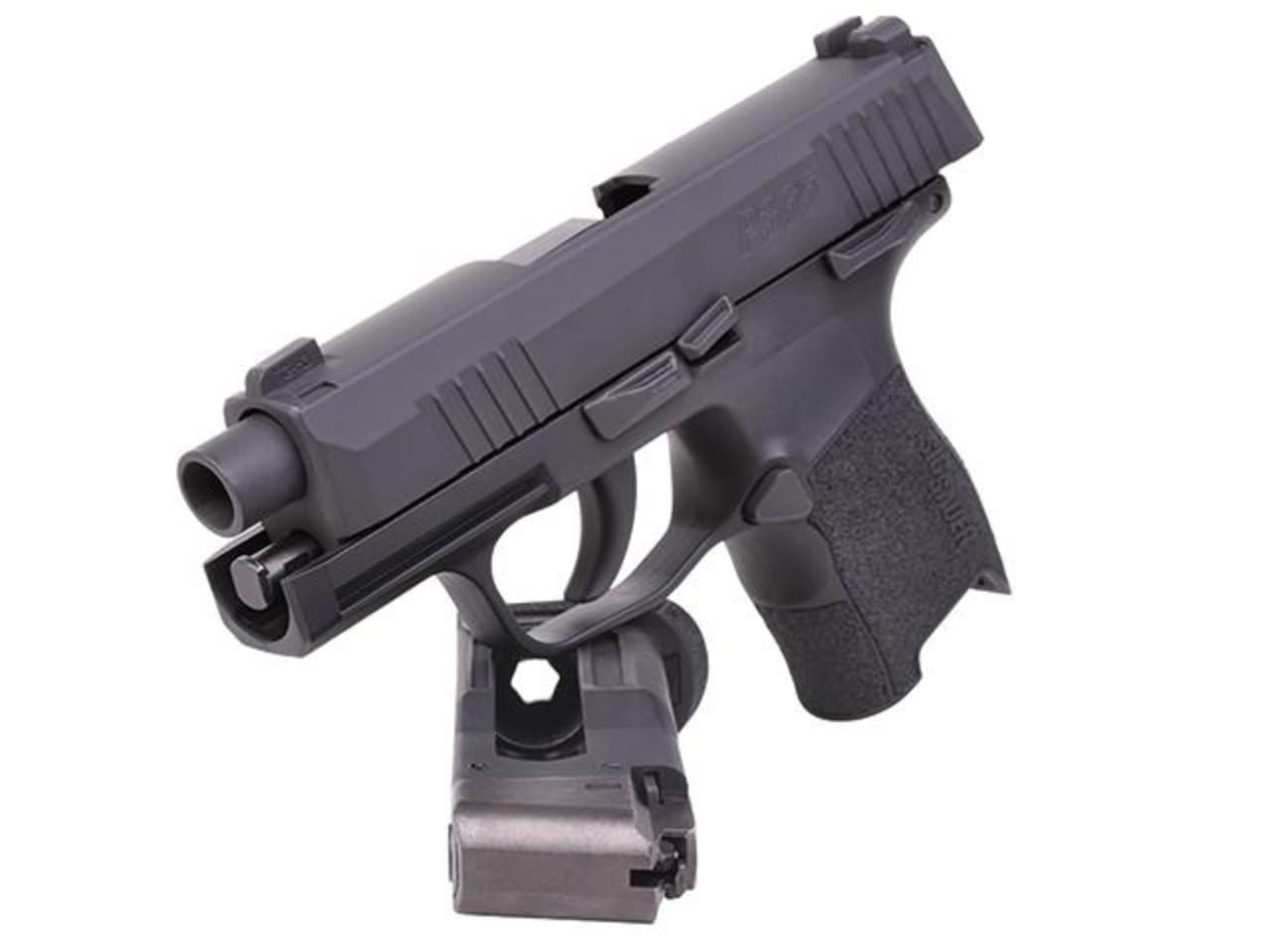 CO-2 Pistole Sig Sauer P365 , Kaliber .177 BB’s Blow-Back, 120m/s, 12 Schuss inklusiv Gratis Koffer