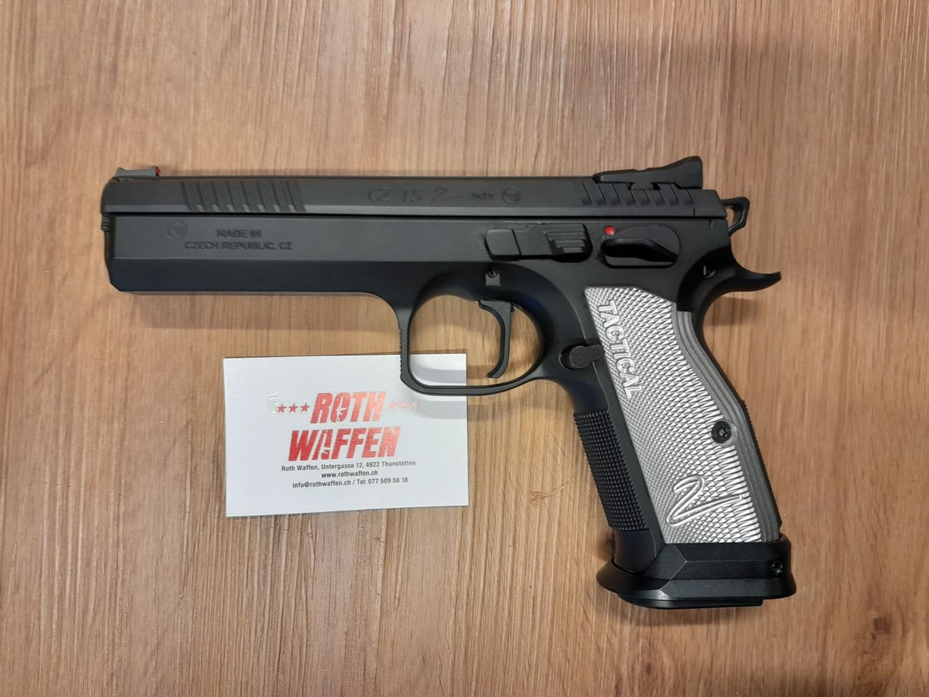 Pistole CZ 75 TS 2 Entry Model 5.25″ Kaliber 9mmPara