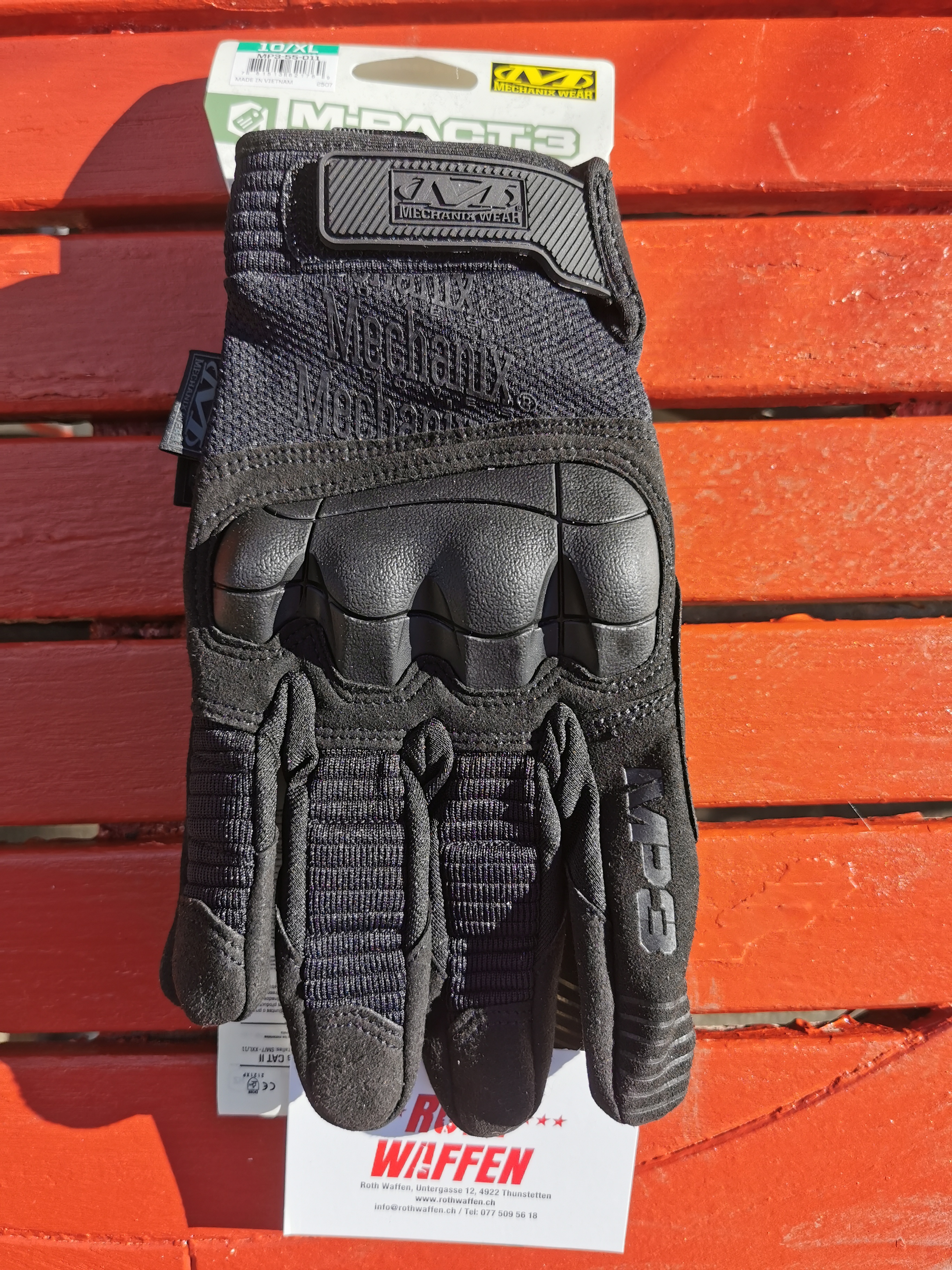 Mechanix Handschuhe M-Pact® 3 schwarz Grösse XL