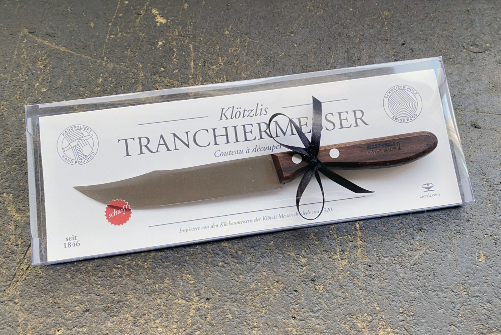 Messer Klötzli Tranchiermesser Made in Swiss