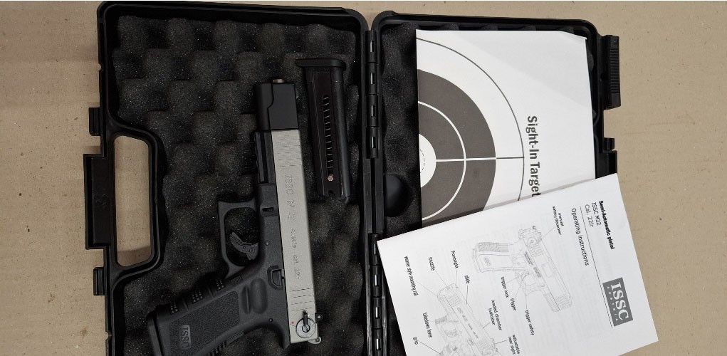 Occasion ISSC M22 Austria .22 LR – Originalbox + Ersatzmagazin