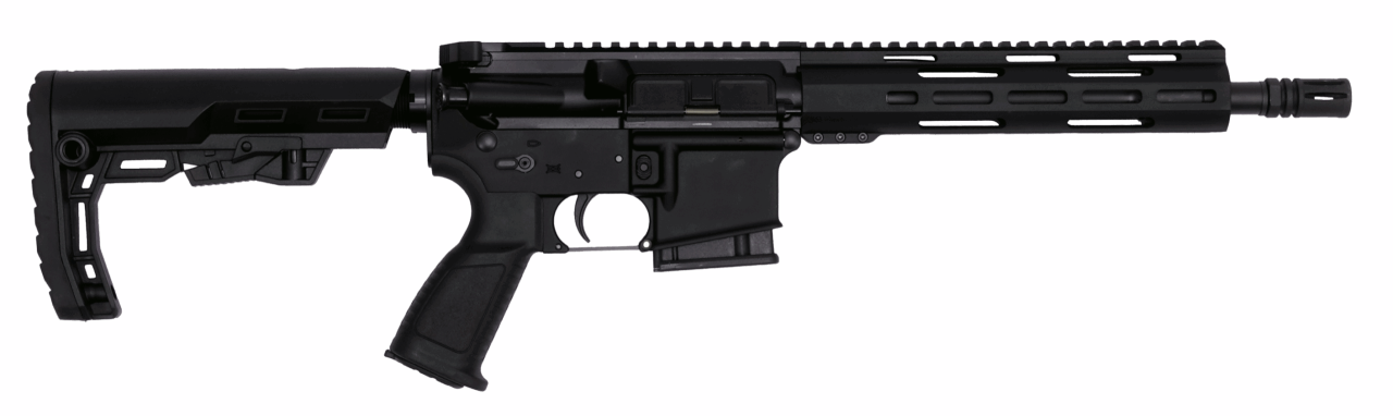 Halbautomat Messerschmitt AR15 10.5" .223 Rem Black