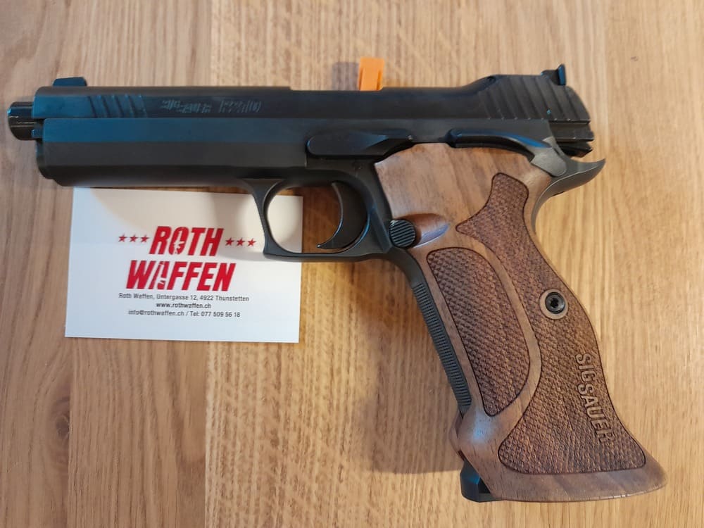 PISTOLE SIG SAUER P210 TARGET KALIBER 9MMPARA