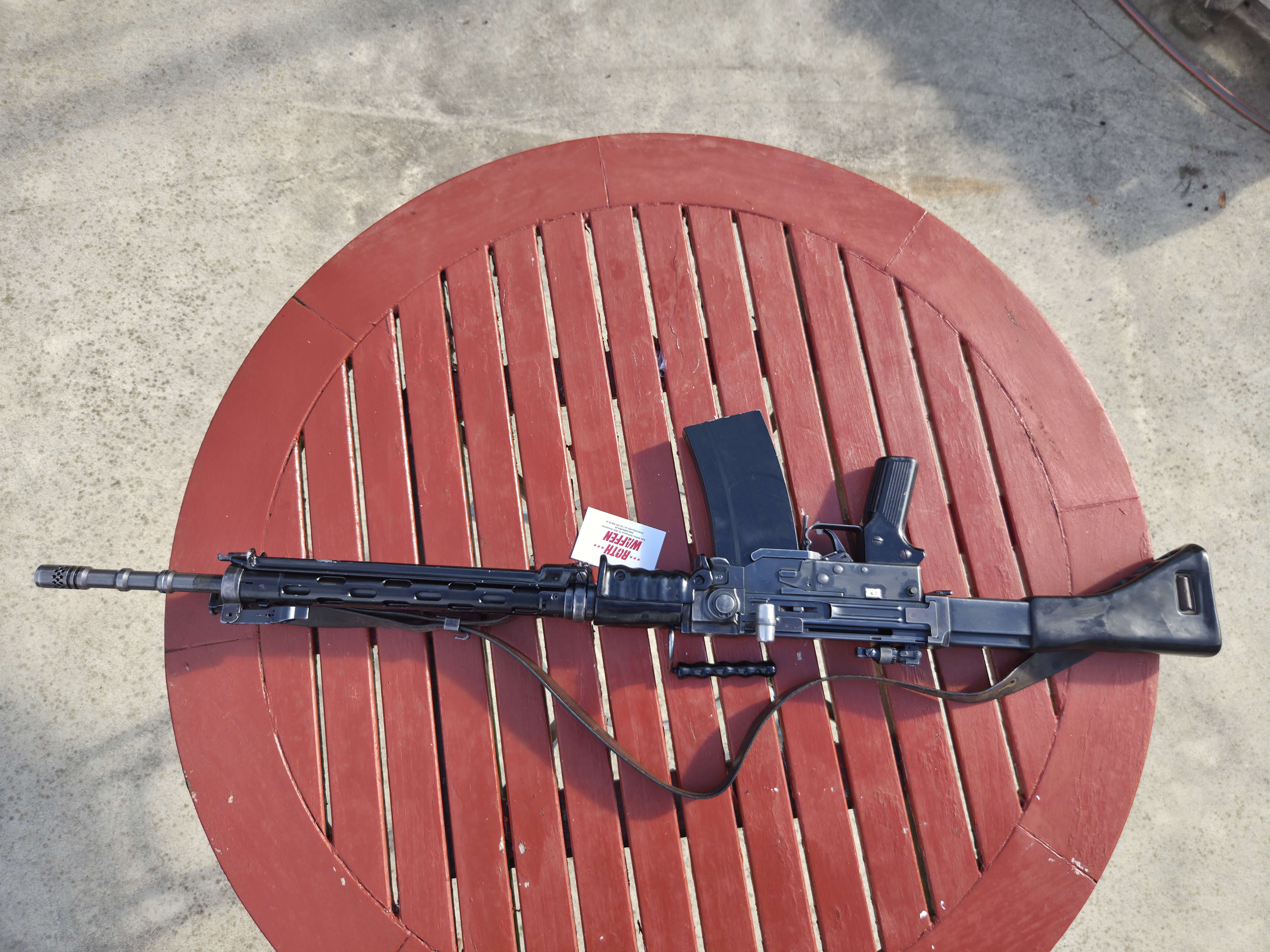 Halbautomatische Büchse STGW. 57 Kaliber 7.5x55