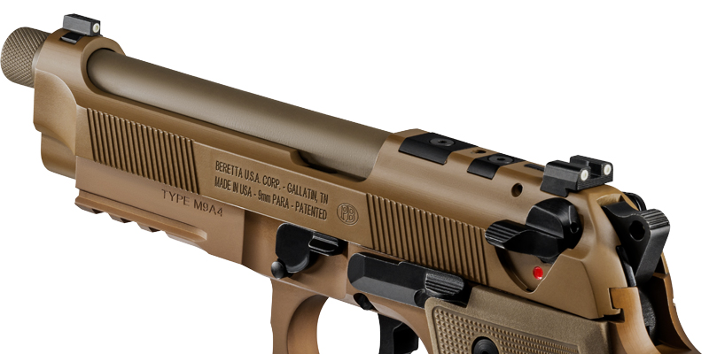 Beretta M9A4 RDO Full Size FDE, Kal. 9mmPara