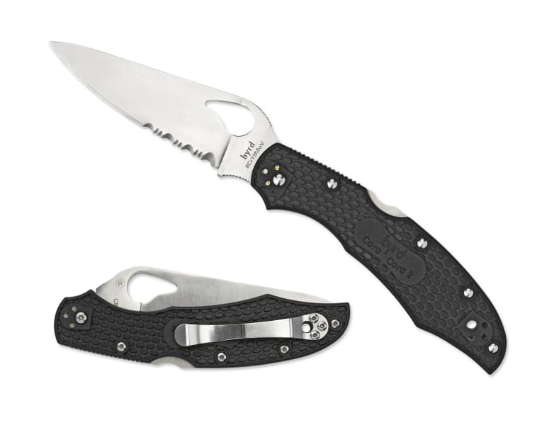 Spyderco Byrd Cara Cara 2 Lightweight Teilwelle Klappmesser