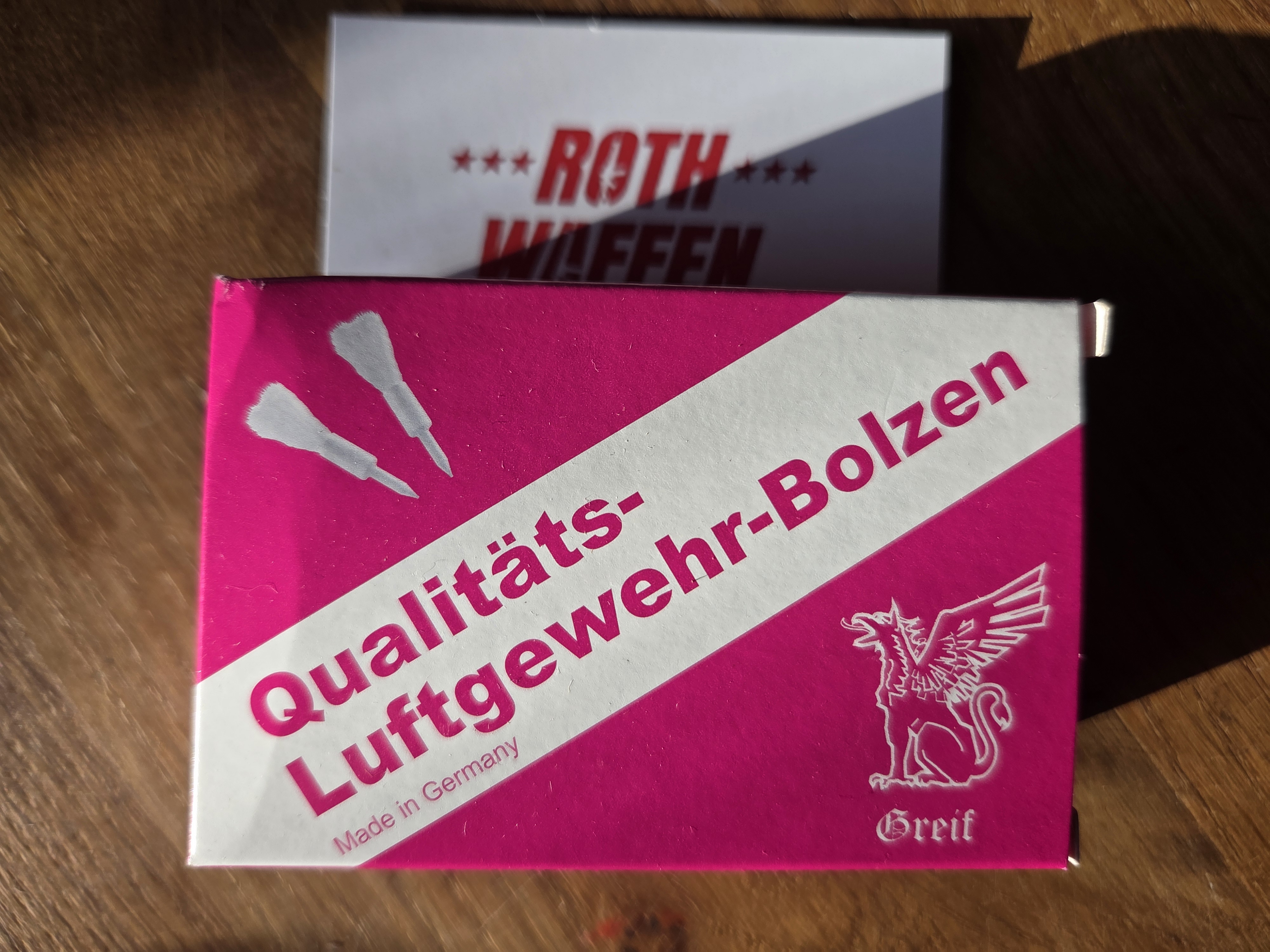  Luftgewehr Feder-Bolzen Kal. 4.5mm, 100 Stück