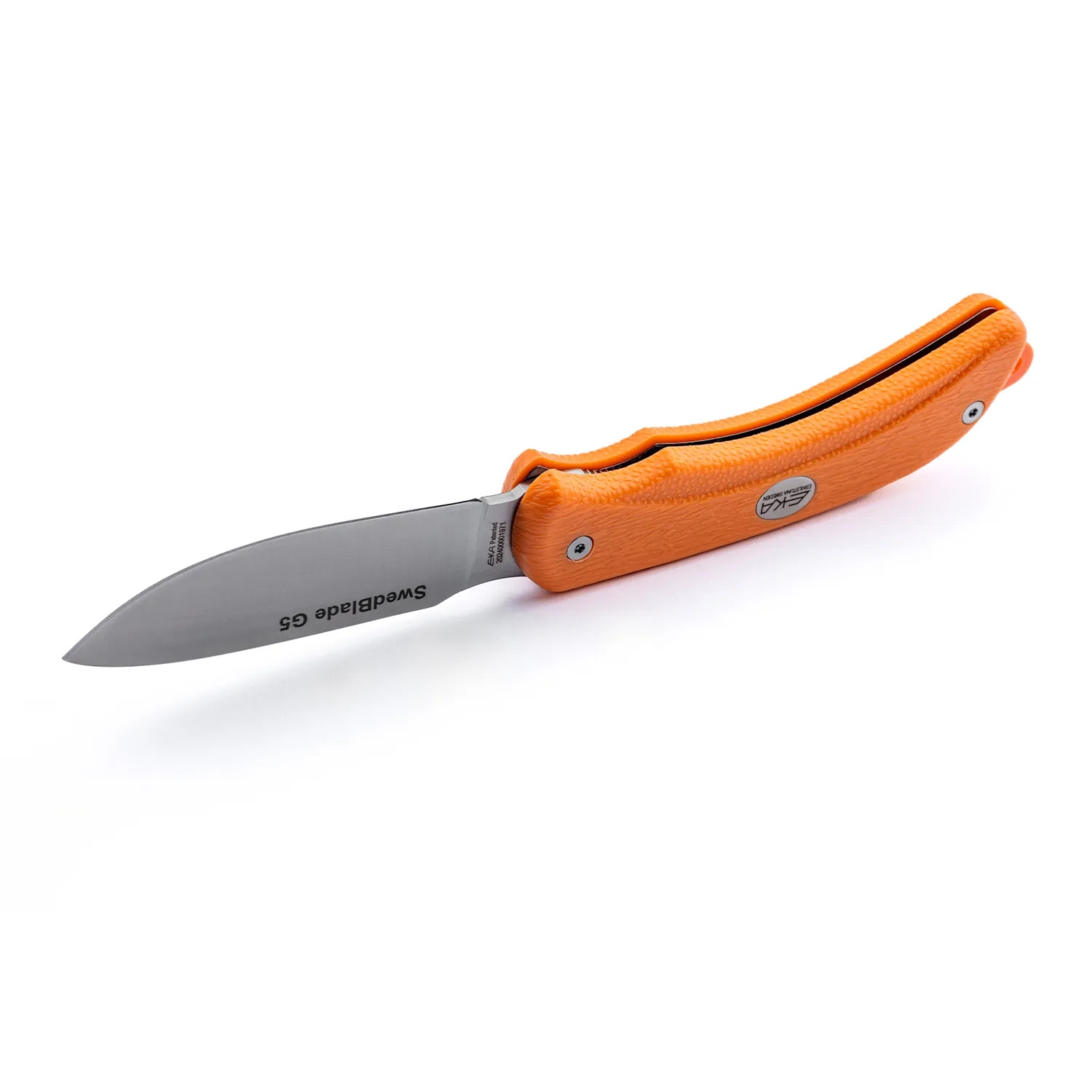 EKA SwedBlade G5 Orange, Steel, mit Etui / avec etui 