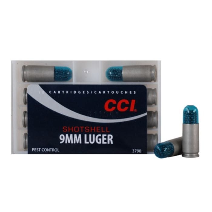 Schrottpatronen CCI Kaliber 9mm Shotshell (10), 53 Grain, 10 Schuss